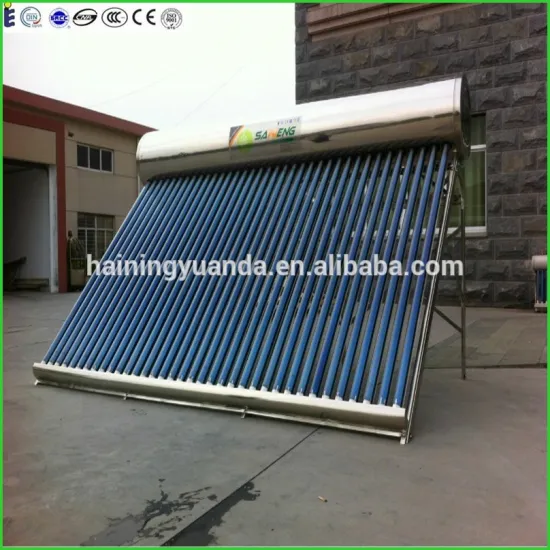 Solar water heater with using solar energy to work