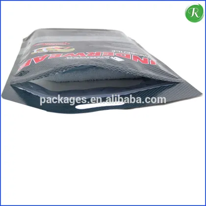 Underwear Packing Zip/Underwear Packaing Bags