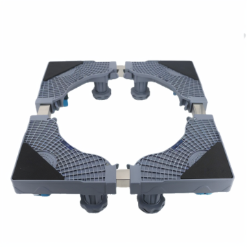 Glosok Universal Wheel Alloy Bracket for Movable Lifting Support - Refrigerator and Washing Machine Foot Pads