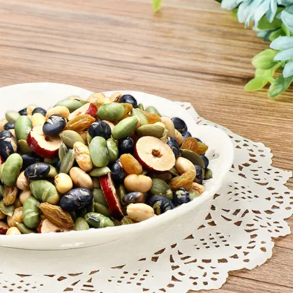 2020 HACCP Ganyuan Brand Hot Sale Snack Colorful Mix Beans and fruits B