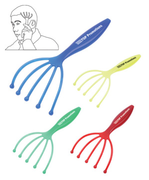 Portable Scalp Massager with Grip and 5 Legs for Personal Care