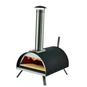 Outdoor kitchen wood pellet pizza oven portable oven patented oven bbq grills