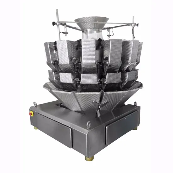 Multihead Weigher for Frozen Meatball and Squid Dumpling Packaging Machines