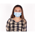 Blue 3-Ply Disposable Earloop Face Mask Virus