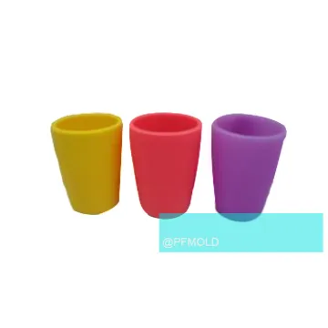 Plastic colorful Mug mold for household