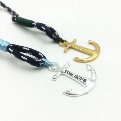 Custom Design Brand Paracord Rope Bracelet For Men