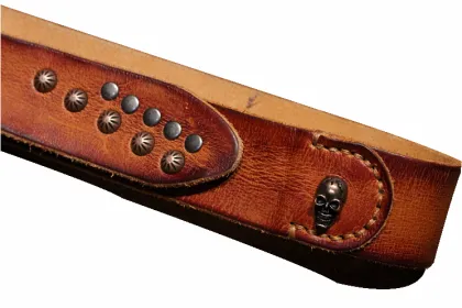 Rivet retro belt pin buckle belt