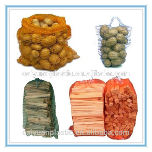 mesh packing bag for firewood