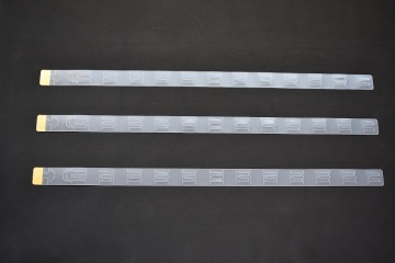 Transparent Supermarket Hang Strip