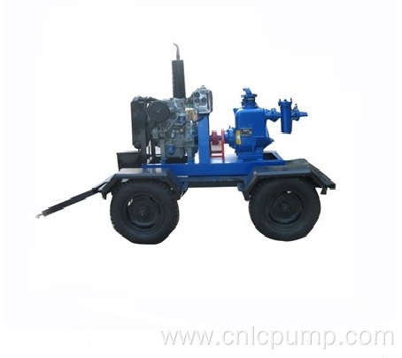 Trailer Self Priming Non-clogging Small Sewage Pump