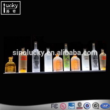 Glass Crystal Ice Acrylic Bottle Display,Plastic Wine Racks display