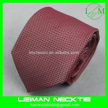 2014 Latest Fashion Men's Red Uniform 100% Silk Tie