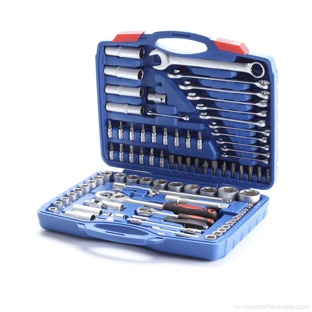 Blue Color Socket Set CRV 94st