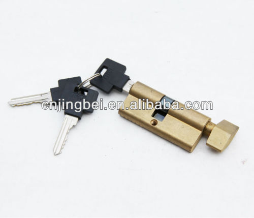 one side knob one side key lock cylinder