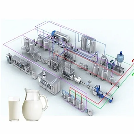 Small Scale UHT Milk Processing Plant Equipment