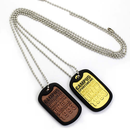 Print Engraved ID Metal Stainless Steel Dog Tag