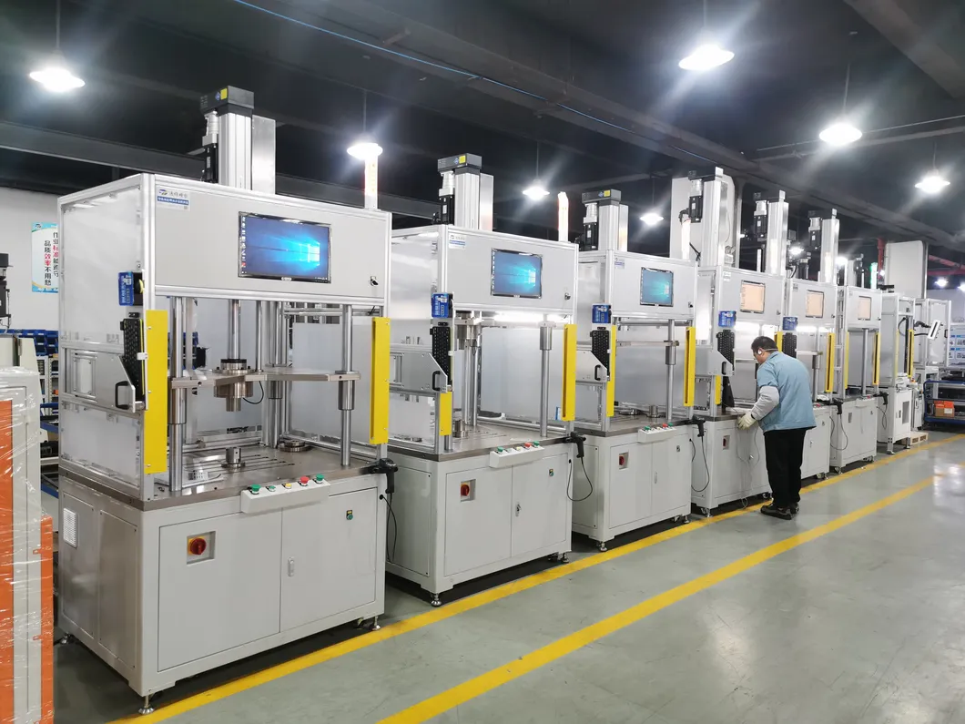 TJ-SP-20FC 20TCNC Servo Press Machine з маніторынгам ціску ў праграмаванні PLC 0,01 мм