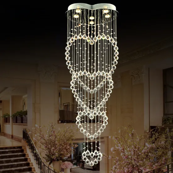 Modern Luxury Large Crystal Chandelier for Home Hotel Restaurant Decoration
