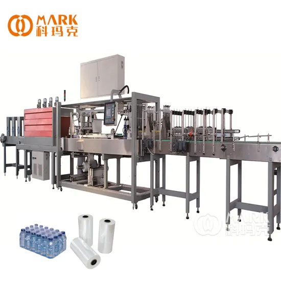 Full Automatic PET Bottle PE Film Shrink Wrapping Machine