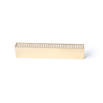 Aluminum Handle 3-3/4" (96mm) brushed copper cup handles