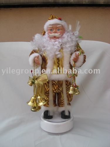 16&amp;quot; White Base Fiber Santa Claus, High Quality 16&amp;quot; White Base Fiber ...