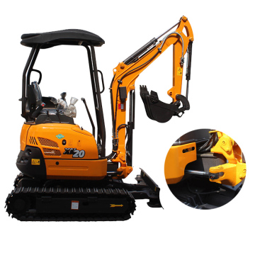 Rhinoceros XN20 crawler excavator with imported engine hydraulic pump and valve