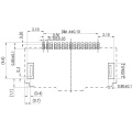 0.5 Conectores FPC de lanzamiento H1.8 FPC