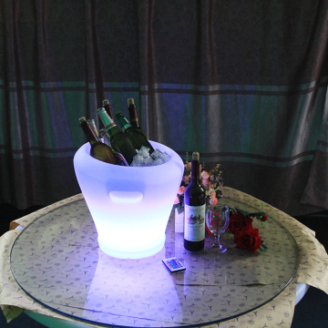 Attractive Plastic Bar Led Ice Bucket Table