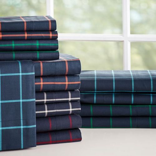 Pure cotton 200TC Yarn-dyed checker sheet sets