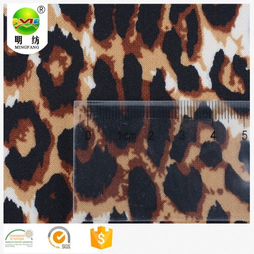 Custom Printing 95 polyester 5 spandex printed air layer fabric Factory