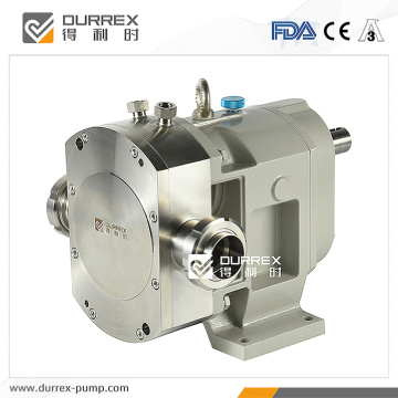 Lobe pump with lower failure