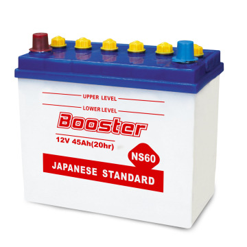 Ns60 Auto Car Battery Lead Acid Battery Rechargeable Battery