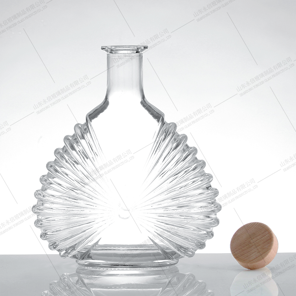 Royal crystal liquor bottles customize wholesale