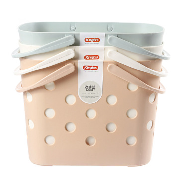 Hand-held Bathroom Storage Basket for Fruits and Vegetables