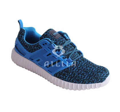 Casual knit children runnig shoes