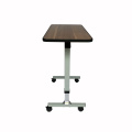 Medical Adjustable Bedside Table With Wheels