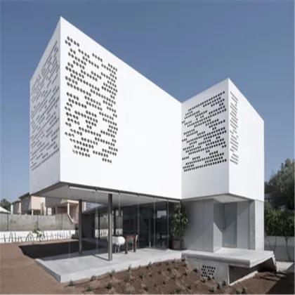 Architectural Aluminum Cladding Perforated Panels