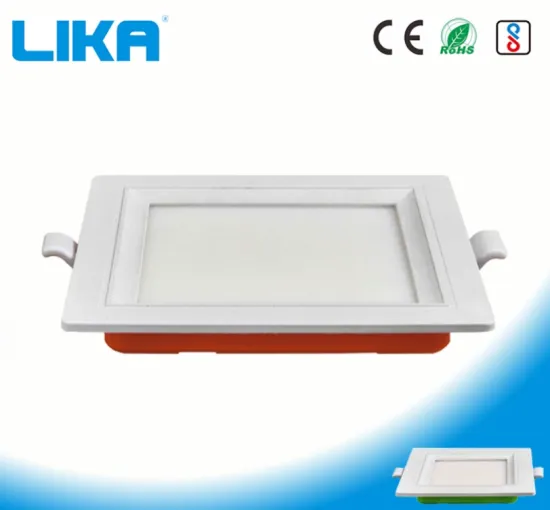 Rectangular LED panel light for home bedroom