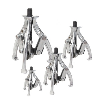 3 Jaw Hydraulic Pulley Bearing Puller Tool - 3", 4", 6" Assembled