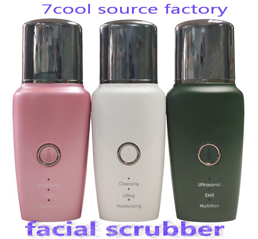microcurrent facial scrubber