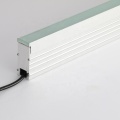 Iluminação embutida de piso para exteriores luz LED linear embutida
