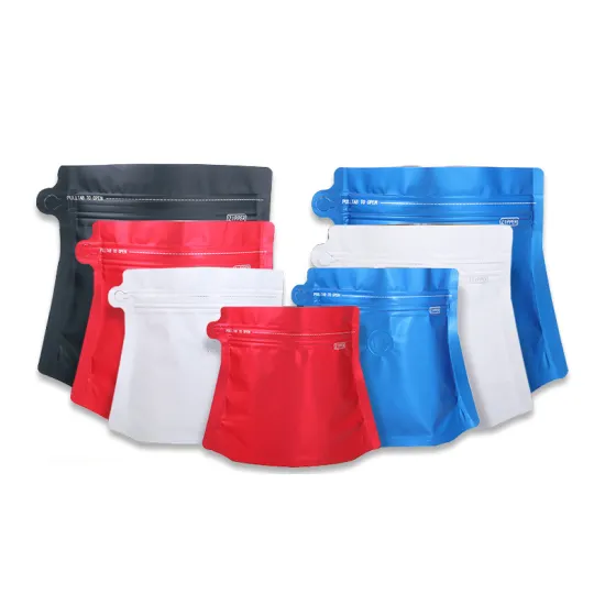 Diamond shape coffee zipper bag