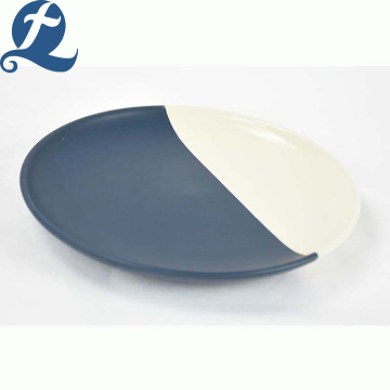 Hot selling modern splice color ceramic tableware set