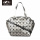 Waterproof geometric pattern silver handbag