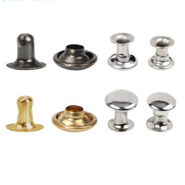 ISO9001 Certified Stainless Steel Rivets and Metal Stamping Parts for Buttons - Good Price