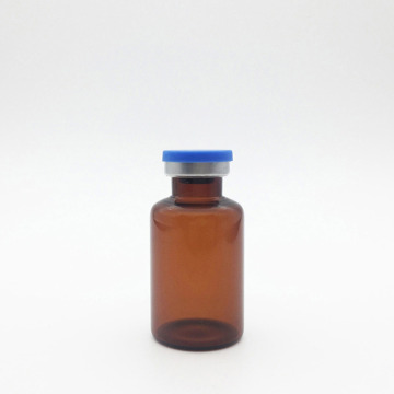 30ml Amber Sterile Evacuated Vials