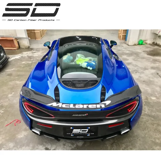 Real Carbon Fiber Rear Spoiler Wing for McLaren 570