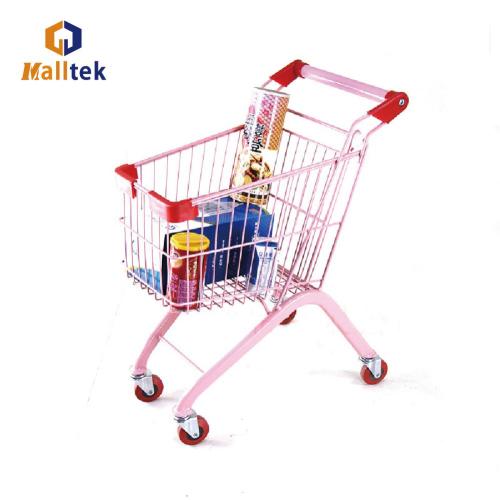 Various Color Children Metal Shopping Trolley