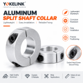 Magaang Aluminum Anodizing Dalawang Piraso Clamping Shaft Collar
