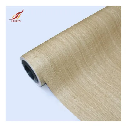 office furniture self adhesive wooden sticker PVC roll